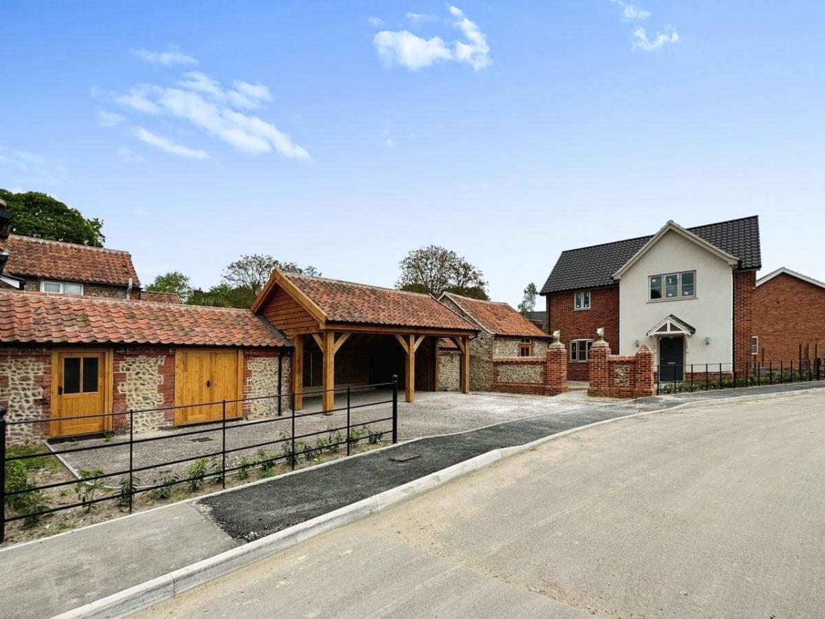 Plot 1 North Elmham House for Sale Exterior and Outbuildings