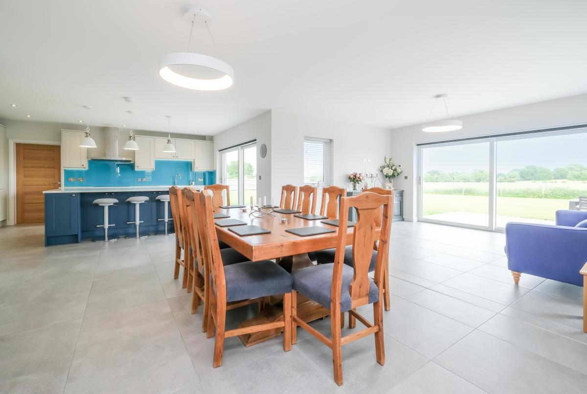 Orchard Homes Plot 2 Bracon Ash Kitchen Dining Space-min