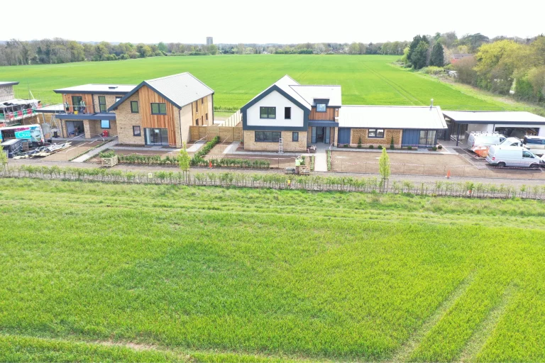 Orchard Homes Swanton Morley Plot 1 and 2 Build Progress 17 Apr 2025