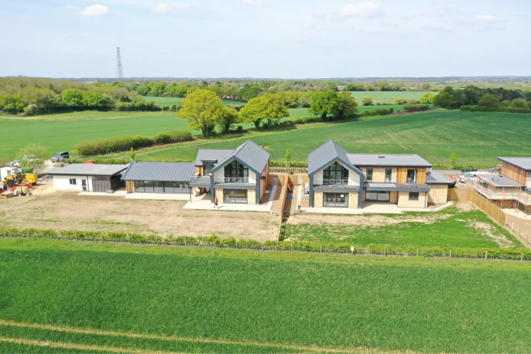 Orchard Homes Swanton Morley Plot 1 and 2 Build Progress 28 Apr 2025