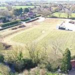 Orchard Homes School Lane Spooner Row Build Progress Aerial View Image 2 1 Apr 2025