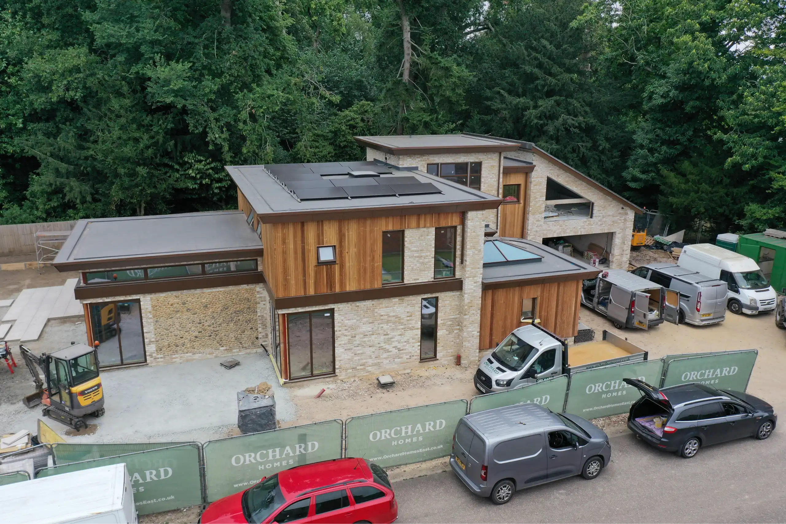Orchard Homes Hill House Gardens Colney Lane Image 3 Build Progress 27Aug2025
