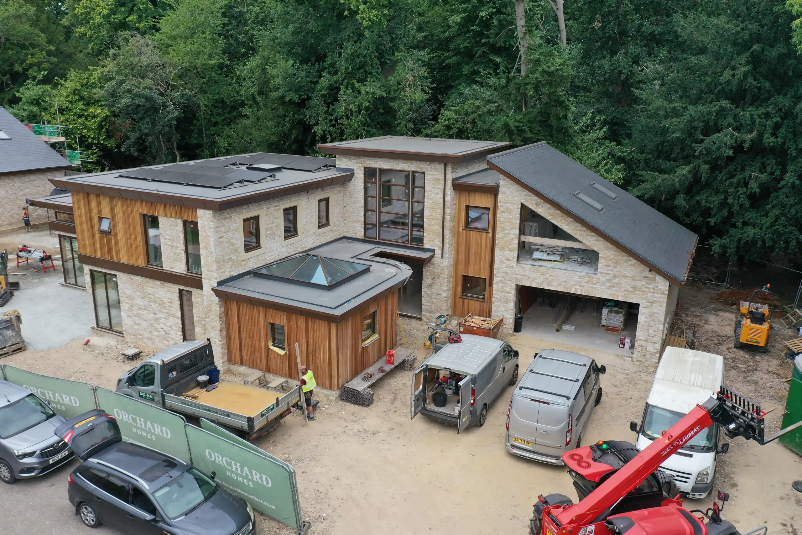 Orchard Homes Hill House Gardens Colney Lane Image 7 Build Progress 27Aug2025