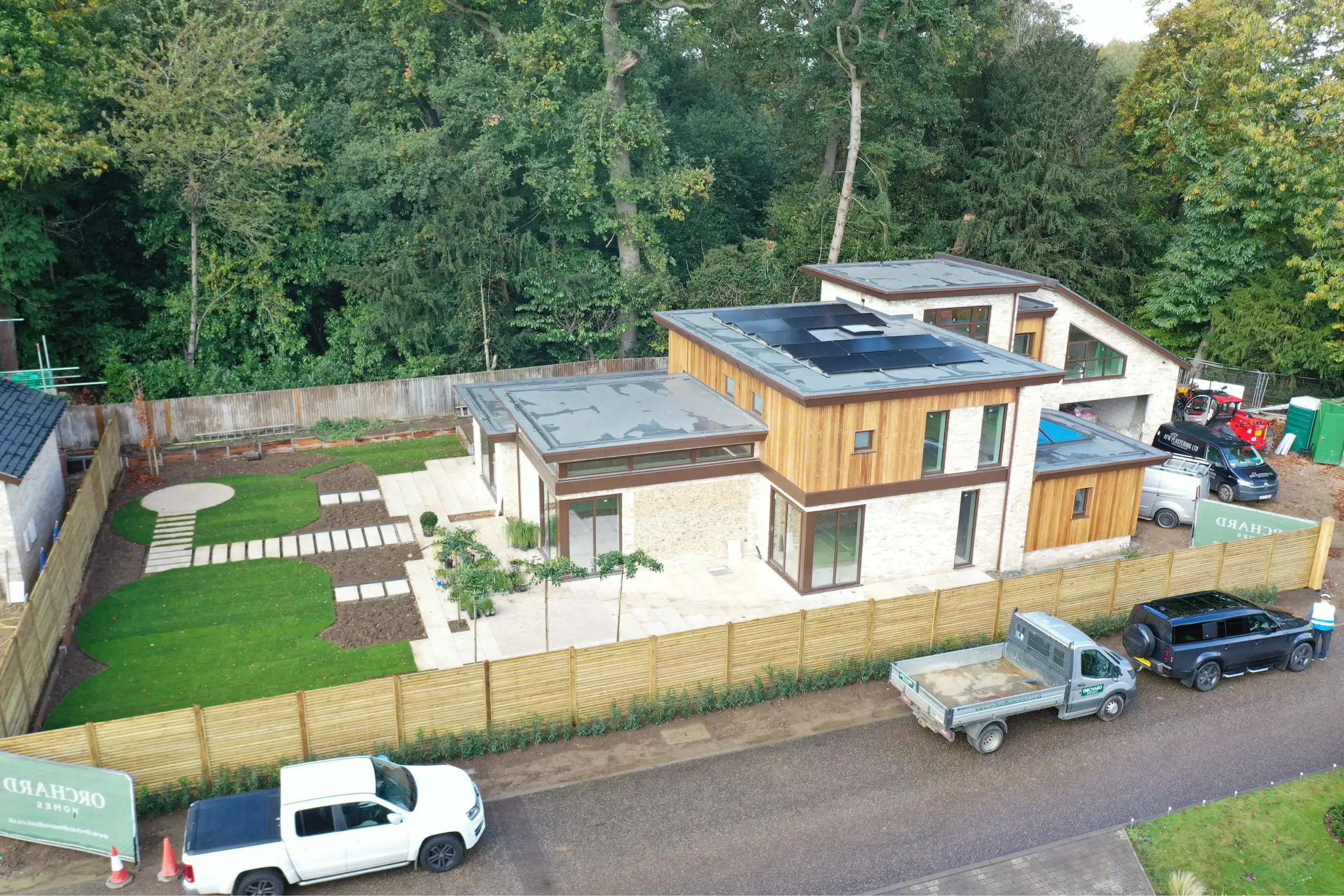 Orchard Homes Hill House Gardens Colney Lane Image 8 Build Progress 20Oct2025